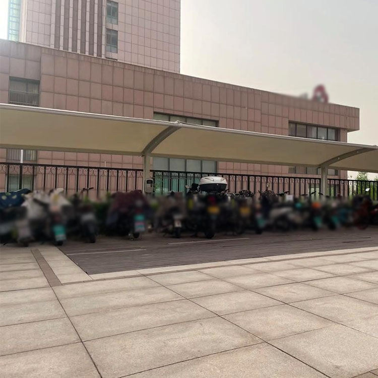 绥阳县膜结构电动车棚